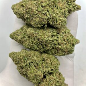 Skunk Candy THCa Flower strain profile for wholesale buyers.