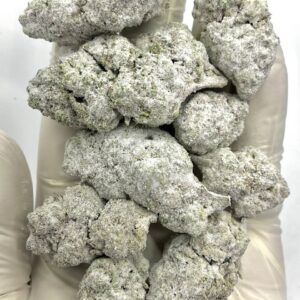 Godfather OG Snow Cap THCa Flower strain profile for wholesale cannabis buyers.