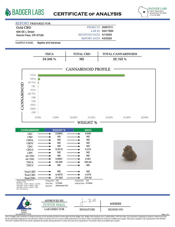 Apples and Bananas – Bulk THCA Flower (Greenhouse Pounds) 2 Apples and Bananas – Bulk THCA Flower (Greenhouse Pounds) - Image 2