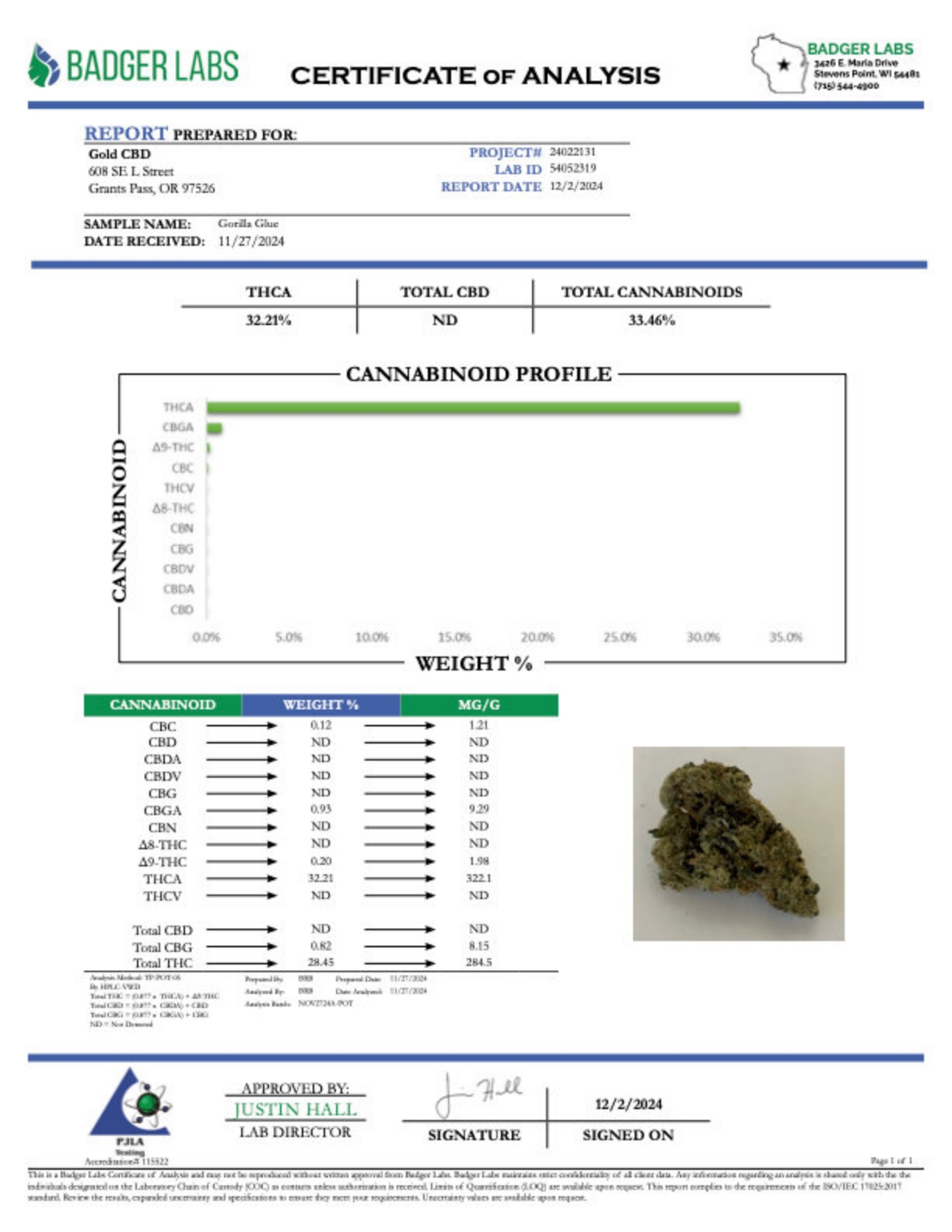 Gorilla Glue – Bulk THCA Flower (Indoor Pounds) 2 Gorilla Glue – Bulk THCA Flower (Indoor Pounds) - Image 2