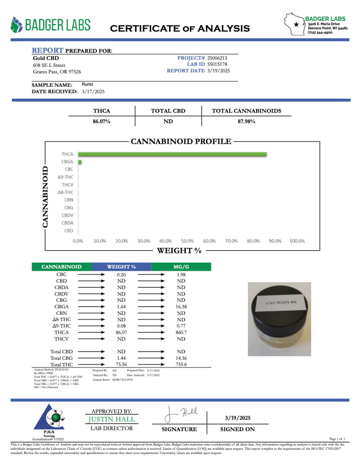 Runtz – Bulk THCA Live Rosin 2 Runtz – Bulk THCA Live Rosin - Image 2